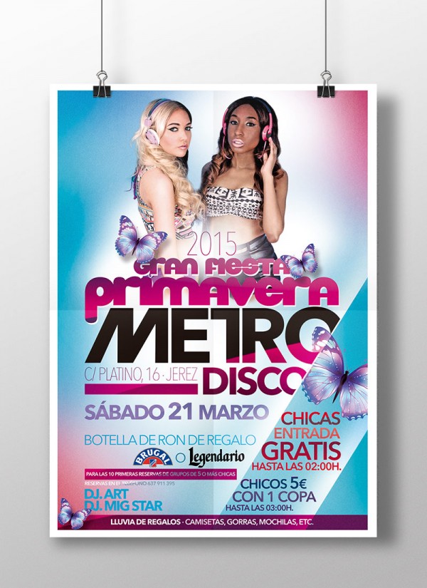 Gran Fiesta Primavera Discoteca Metro